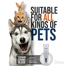 Load image into Gallery viewer, rechargeable dog clippers