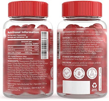 Load image into Gallery viewer, Apple Cider Vinegar Gummies 1000mg - Enhanced with Vitamin B12 & Folic Acid - 500mg ACV per Gummy - 60 Gummies - Natural Ingredients, Vegan & Gluten-free - High Strength Apple Cider Vinegar Capsules