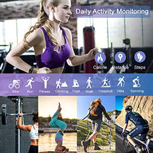 Load image into Gallery viewer, TEMINICE High-End Fitness Trackers,Health Sports Smart Watch with Heart Rate & Sleep Monitor,Calorie Step Counter,1.3" Touch Screen,IP68 Waterproof Pedometer Activity Trackers for Kids Women Men