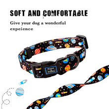 Load image into Gallery viewer, Roses&Poetry Dog Collar With Colourful Star Patterns,Adjustable Durable Puppy Collars for Small Medium Large Dogs(Star-L)