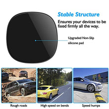 Load image into Gallery viewer, Car Mount Holder,Silicone Pad Non-Slip Dash Mat Suit for Max Thick 12mm 7“Cell Phone Car Dashboard Holder Cradle Dockfor iPhone X/8 plus/7plus/6s plus,Samsung Galaxy, LG, Huawei,Google Nexus(Black)