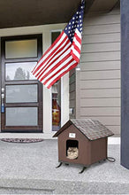 Load image into Gallery viewer, FURHOME COLLECTIVE Heated Cat House with Elevation