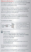 Load image into Gallery viewer, SlimFast Advanced Keto Fuel Shake for Keto Lifestyle, Rich Chocolate Flavour, 10 Servings, 350g