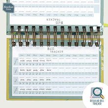Load image into Gallery viewer, Boxclever Press Budget Planner. Compact Budget Book to Manage Personal Finance. Undated Budget Planner Organizer with Expense & Bill Trackers. Personal Accounts Book with Pockets - 18 x 11.5 cm