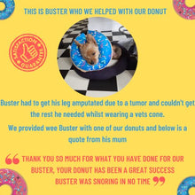 Load image into Gallery viewer, Inflatable Dog Collar | Great Alternative to a Dog Cone or a Dog Cone Collar | Our Super Comfy Dog Doughnuts Make Excellent Recovery Collars For Dogs | Suitable for Large Dogs (Blue)