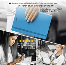 Load image into Gallery viewer, Wordsworth Undated Planner 2022-2023 - Weekly, Monthly, Yearly Planning, Organizer Notebook; Increase Productivity, Time Manage - Gratitude Journal; Hit Your Goals - Thick Paper (120GSM) A5, Orange