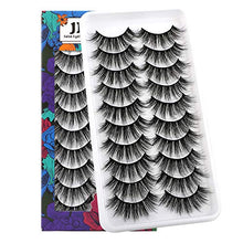Load image into Gallery viewer, JIMIRE 10 Pairs False Eyelashes Natural Lashes Fluffy 3D Volume Eyelashes Pack