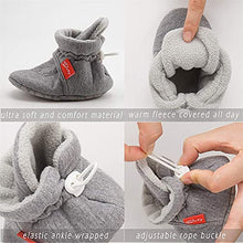 Load image into Gallery viewer, Sonsage Infant Baby Girls Boys Cotton Booties Soft Non-Slip Sole Winter Warm Cozy Stay On Socks Newborn Toddler First Walkers Crib Shoes