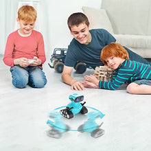 Load image into Gallery viewer, ALLCELE Robot Toys, Rechargeable Kids RC Robots for Girls & Boys, Remote Control Toy with LED Eyes & Music, for Children Age 3+ Years Old - Blue