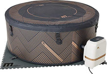 Load image into Gallery viewer, Mono Latest Mspa Portable Hot Tub Round 6 Persons Outdoor Bubble Spa Pool Inflation Smart Filtration, UVC Sanitization Technology, 36 Degree Quick Heating spa design interiors