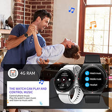 Load image into Gallery viewer, Smart Watch, Bluetooth Call Fitness Watch with Heart Rate Sleep Monitor, Waterproof Pedometer Activity Tracker, Music Fitness Tracker for Men Women Tees Gift Black/Grey