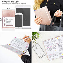 Load image into Gallery viewer, GoGirl Budget Planner – Monthly Financial Planner Organizer Budget Book. Expense Tracker Notebook Journal to Control Your Money. Undated – Start Any Time, 13.5x19cm, Lasts 1 Year – Turquoise