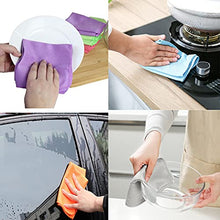 Load image into Gallery viewer, Cleaning Cloth,6 Pack Lint Free Cleaning Nanoscale Cloth Fish Scale Cleaning Cloths Reusable Absorbent Polishing Microfiber Dish Cleaning Cloth for Home,Kitchen-(30 x 40cm,Random Color)