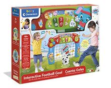 Load image into Gallery viewer, Clementoni 61340 My First Football Goal Interactive Toy for Toddlers-Ages 18 Months Plus, Multi Coloured
