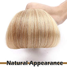 Load image into Gallery viewer, Clip in Hair Extension Human Hair (8inches-45g, #18/613 Ash Blonde&Bleach Blonde) Highlighted -Basic Thickness- 8 pcs Real Remy Hair Extensions