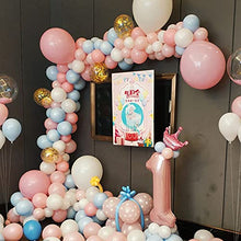 Load image into Gallery viewer, Balloon decoration strip and balloon tape, 2 pcs of cable tie tools for balloon garland Balloon arch shape Suitable for party wedding birthday DIY balloon arch kit