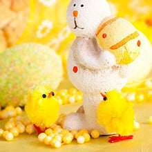 Load image into Gallery viewer, TUPARKA 46Pcs Mini Easter Chicks Yellow Easter Chenille Chicks Cute Fully Easter Chicks Baby Chicks for Easter Party, Easter Egg Bonnet Decoration, Easter Egg Hunt