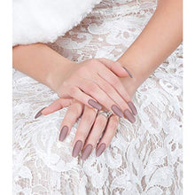 Load image into Gallery viewer, 72 Pieces Nude Pink Matte False Nails Full Cover Coffin Fake Nails Tips with Nail Glue, Nail Files, Wooden Sticks for Women Girls DIY Nails Favors