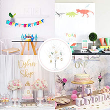 Load image into Gallery viewer, Eambrite Mini White Tree Christmas Cards Display Tree Tabletop Birch Tree Battery Operated LED Twig Tree for Party Wedding Christmas Special Celebration (60cm)