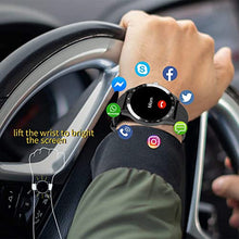 Load image into Gallery viewer, Blackview Smart Watch for Men, Full Touch Screen Fitness Trackers with Heart Rate Sleep Monitor, Fitness Watch with 5ATM Waterproof Pedometer Calorie Stopwatch, Sport Smartwatch for iOS Android Phones
