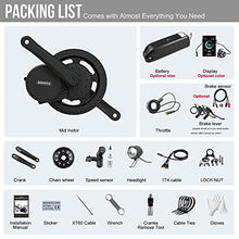Load image into Gallery viewer, Bafang ebike Conversion Kit Mid Drive Motor Kit 750W 48V for Mountain Road Commute Bike, Waterproof Mid Engine BBS02B Pedelec DIY Electric Bike Converter for Adults, BB68mm