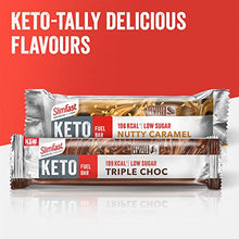 Load image into Gallery viewer, SlimFast Advanced Keto Fuel Bar, Low Sugar Bar for Keto Lifestyle with Chocolate Coating, Triple Chocolate, 5 x 46g Multipack
