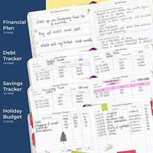 Load image into Gallery viewer, GoGirl Budget Planner – Monthly Financial Planner Organizer Budget Book. Expense Tracker Notebook Journal to Control Your Money. Undated – Start Any Time, 13.5x19cm, Lasts 1 Year – Turquoise