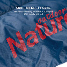 Load image into Gallery viewer, Naturehike White Ultralight Goose Down Rectangular Sleeping Bags Winter Sleeping Bags (Dark Blue - Winter)