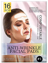 Load image into Gallery viewer, Face Wrinkle Patches, Reusable Silicone Anti Wrinkle Patches, Face Forehead Eye Anti Aging Wrinkle Patches for Reduce Wrinkles Fine Lines Smooth Skin
