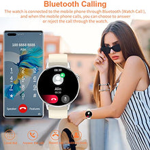 Load image into Gallery viewer, Vosoirsi Smart Watch Women, Fitness Activity Tracker 1.32" with Bluetooth Call,Pedometer Heart Rate Monitor Wrist Sports Watch for Android iOS Calorie Counter Waterproof Notifications Whatsapp