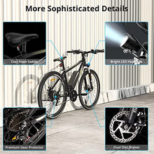 Load image into Gallery viewer, Electric Bike, Eleglide M1 Plus E Mountain Bike, 27.5" Electric Bicycle Commute E-bike with 36V 12.5Ah Removable Battery, LCD Display, Dual Disk Brake, Shimano 21 Speed, MTB for Teenagers and Adults