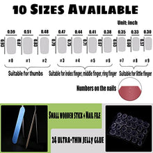 Load image into Gallery viewer, YOSOMK Press on Green Nails Short Green Square Fake Nails Short Glossy Stick on Nails Full Cover Glue on Nails False Nails with Designs Acrylic Nails for Women