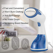 Load image into Gallery viewer, BEAUTURAL Clothes Steamer Handheld Garment Steamer for Home and Travel, Vertically & Horizontally Steam, 30s Fast Heat-up, Auto-Off, 100% Safe, 260ml Capacity Water Tank