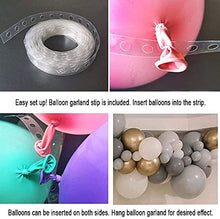 Load image into Gallery viewer, Balloon Arch Kit, White Grey Balloon Garland 100PCS Birthday Decoration, with Gold Balloons & Balloon Strip & Knotter, for Boy Girl Happy Birthday Party, Wedding Bridal Engagement Baby Shower