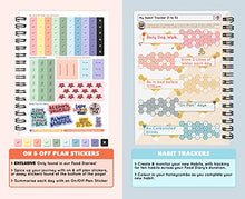 Load image into Gallery viewer, Slimming World Compatible Food Diet Diary Log Journal Weight Loss Wellness 7 Week Duration with Stickers 2022