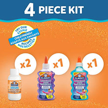 Load image into Gallery viewer, Elmer’s Glitter Slime Kit | with Purple and Blue Glitter Glue plus 2 Bottles of Magical Liquid Slime Activator | 4 Count