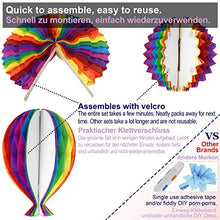 Load image into Gallery viewer, Premium Reusable Birthday Party Decorations - Birthday Decoration Set - Party Supplies - Happy Birthday Banner, Birthday Bunting, Honeycomb Decorations, Paper Lanterns Decorations, Pom Poms, Streamers