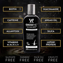 Load image into Gallery viewer, Hair Growth Shampoo & Conditioner by Watermans UK Biotin, Argan Oil, Allantoin, Rosemary, Niacinamide, Lupin. Male & Female Hair Loss Products