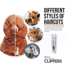 Load image into Gallery viewer, rechargeable dog clippers