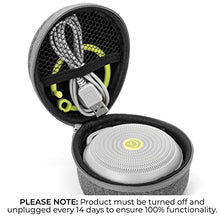 Load image into Gallery viewer, Yogasleep Hushh + Travel Case Portable White Noise Machine for Baby | 3 Soothing, Natural Sounds with Volume Control | Compact for On-The-Go Use | USB Rechargeable | Baby-Safe Clip & Child Lock