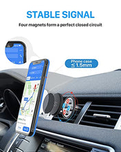Load image into Gallery viewer, YOSH Car Phone Mount Holder Magnetic Air Vent in car Mobile Phone Cradle Magnet for iPhone 11 Pro Max XR XS Max X 8 7 6s Plus Samsung S20 S10+ A70 S10 Huawei P30 P20 Pro Xperia Xiaomi Oneplus etc.
