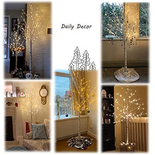 Load image into Gallery viewer, Hairui Pre Lit White Birch Tree 4FT 72 LED for Easter Christmas Holiday Party Festival Decorations Plug in