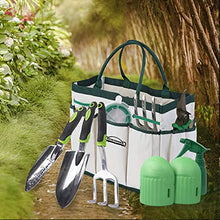 Load image into Gallery viewer, DEWINNER Garden Tool Set, Hand Tool Gift Kit, Outdoor Gardening transplanting for Gardener, with heavy duty hold bag for storage