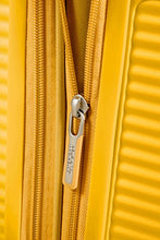 Load image into Gallery viewer, American Tourister - Soundbox Spinner Expandable, 77cm, 97/110 L - 4.2 KG, Yellow (Golden Yellow)