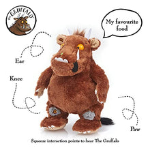 Load image into Gallery viewer, WOW! STUFF Interactive Gruffalo Soft Toy | Official Talking 12 Inch Plush Teddy From The Julia Donaldson and Axel Scheffler Children's Books and Films | For Boys and Girls Aged 3 And Above