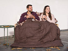 Load image into Gallery viewer, Coleman Hampton Double Sleeping Bag - Brown