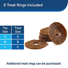Load image into Gallery viewer, PetSafe Busy Buddy Bouncy Bone M Durable Dog Chew Toy, Dog Toy Bone with Treat Rings - Medium