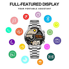 Load image into Gallery viewer, BEN NEVIS Smart Watch for Men, Fitness Tracker with Blood Pressure Monitor,Heart Rate Monitors,Pedometer,Sleep Tracker, 1.3'' Touch Screen Waterproof Smartwatch Fitness Watch for Man for Android iOS