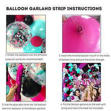 Load image into Gallery viewer, Mini Mouse Balloon Garland Arch Kit Light Pink Rose Red Black Bot Latex Balloons Confetti Balloon Bow Heart Love Foil Balloons Set for Baby Shower Decorations Birthday Party Supplies