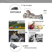 Load image into Gallery viewer, CQLXZ Mummy Sleeping Bag Humanoid Sleeping Bag, Portable Camping Sleeping Bag for Adults Jacket with Feet and Sleeves, Ultralight Portable Sleeping Bag, Warm Windproof